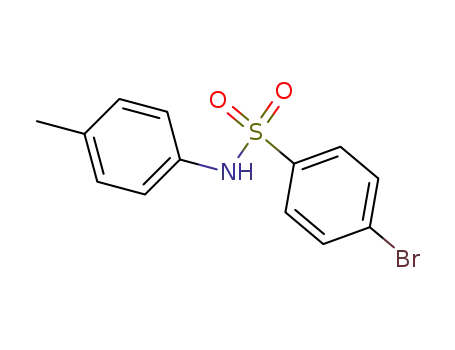 Molecular Structure of 7454-58-2 (4-BROMO-4'-METHYLBENZENESULFONANILIDE)