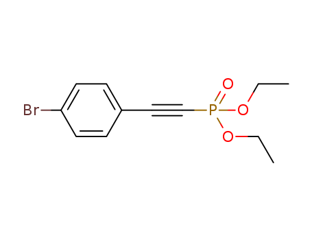 Diethyl ((4-bromophenyl)ethynyl)phosphonate