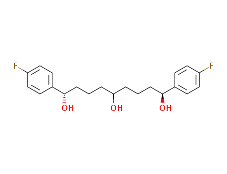 1,5,9-Nonanetriol, 1,9-bis(4-fluorophenyl)-, (1S,9S)-