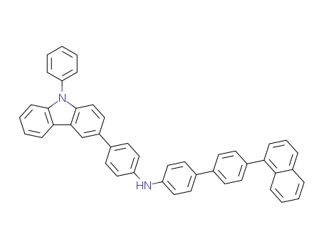 4-[4-(1-naphthyl)phenyl]-4'-(9-phenyl-9H-carbazol-3-yl)diphenylamine