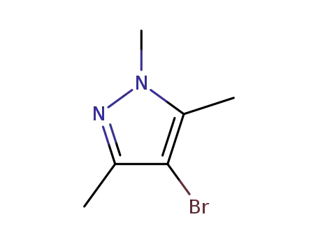 Molecular Structure of 15801-69-1 (4-Bromo-1,3,5-trimethyl-1H-pyrazole)