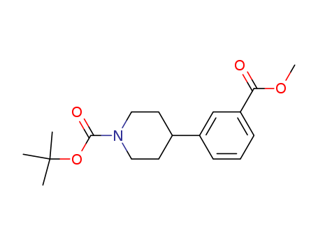 tert-butyl 4-(3-(methoxycarbonyl)phenyl)piperidine-1-carboxylate