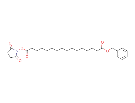 benzyl 16-((2,5-dioxopyrrolidin-1-yl)oxy)-16-oxohexadecanoate
