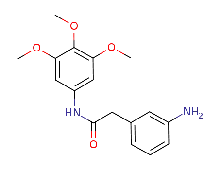 2-(3-aminophenyl)-N-(3,4,5-trimethoxyphenyl)acetamide