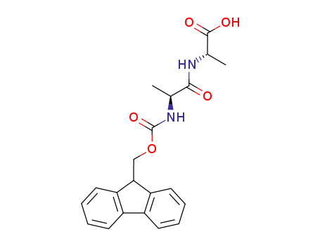 Molecular Structure of 87512-31-0 (FMOC-ALA-ALA-OH)