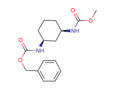 methyl N-[(1R,3S)-3-benzyloxycarbonylaminocyclohexyl]carbamate