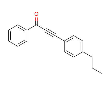 3-(4-(propyl)phenyl)-1-phenylpropan-2-yn-1-one