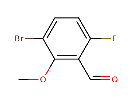3-bromo-6-fluoro-2-methoxybenzaldehyde