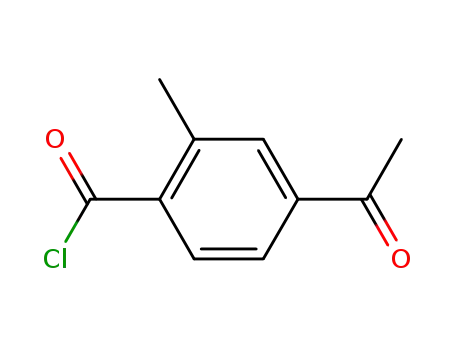 4-acetyl-2-methyl benzoyl chloride