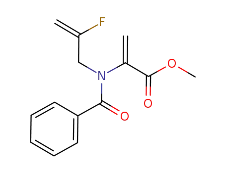 methyl 2-[benzoyl(2-fluoroprop-2-enyl)amino]acrylate