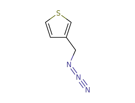 Molecular Structure of 129820-45-7 (3-(azidomethyl)thiophene)