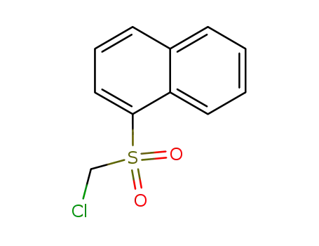 Molecular Structure of 87491-79-0 (1-[(CHLOROMETHYL)SULFONYL]NAPHTHALENE)