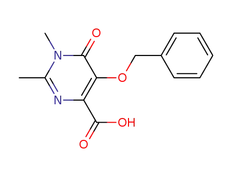 2,3-dimethyl-5-benzyloxy-6-carboxy-4-pyrimidinone