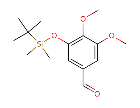 3-{[tert-Butyl(dimethyl)silyl]oxy}-4,5-dimethoxybenzaldehyde