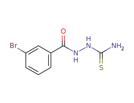 Molecular Structure of 126651-84-1 (2-(3-bromobenzoyl)hydrazinecarbothioamide)