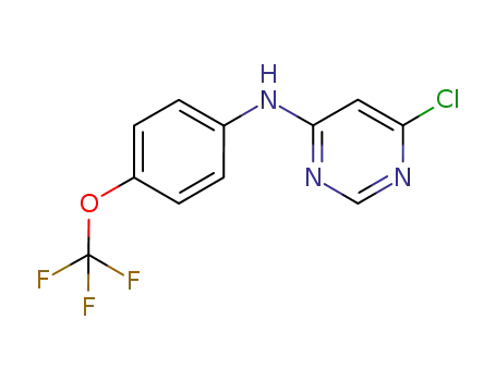 (6-Chloro-pyrimidin-4-yl)-(4-trifluoromethoxy-phenyl)-amine
