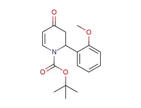 N-boc-2-(2-methoxyphenyl)-2,3-dihydro-4-pyridone