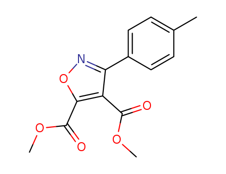 4,5-ISOXAZOLEDICARBOXYLIC ACID 3-(4-METHYLPHENYL)-,DIMETHYL ESTER