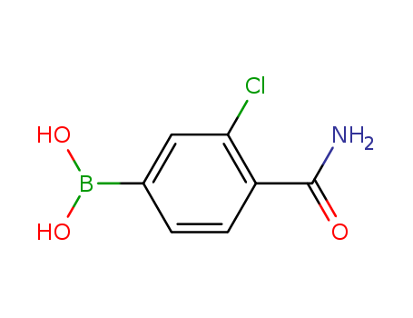 4-Carbamoyl-3-chlorophenylboronic acid 850589-52-5