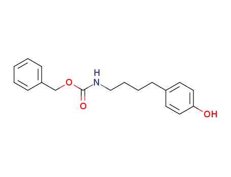Carbamic acid, [4-(4-hydroxyphenyl)butyl]-, phenylmethyl ester