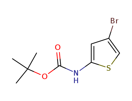 Best price/ tert-Butyl (4-bromothiophen-2-yl)carbamate  CAS NO.868387-45-5