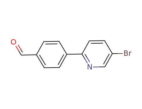 Molecular Structure of 910547-57-8 (4-(5-bromopyridin-2-yl)benzaldehyde)