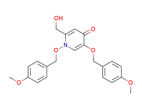 2-(hydroxymethyl)-1,5-bis((4-methoxybenzyl)oxy)pyridin-4(1H)-one