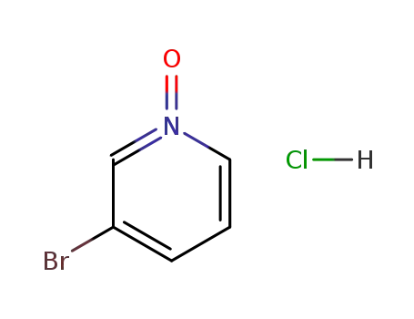 Molecular Structure of 63785-86-4 (3-Bromopyridine N-oxide hydrochloride)