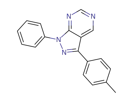 3-(4-methylphenyl)-1-phenyl-1H-pyrazolo[3,4-d]pyrimidine