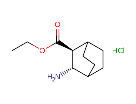 Molecular Structure of 1626394-43-1 (ethyl(1R,2S,3S,4R)-3-aminobicyclo[2.2.2]octane-2-carboxylatehydrochloride)