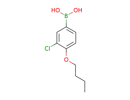 4- 부 톡시 -3- 클로로 페닐 붕산