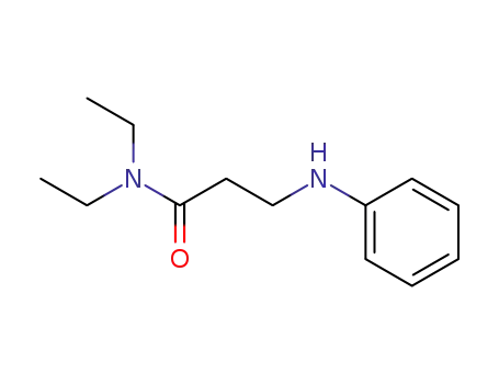 Propionamide, 3-anilino-N,N-diethyl-