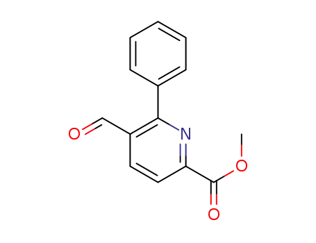 methyl 5-formyl-6-phenylpicolinate