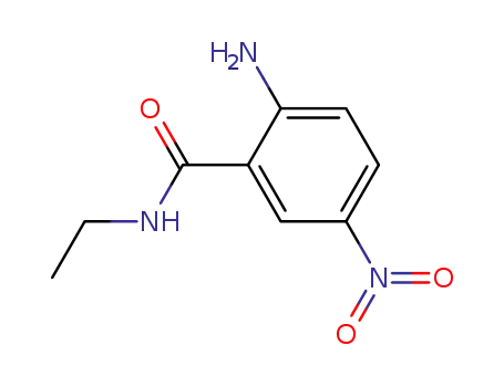 Molecular Structure of 32212-31-0 (2-amino-N-ethyl-5-nitrobenzamide)