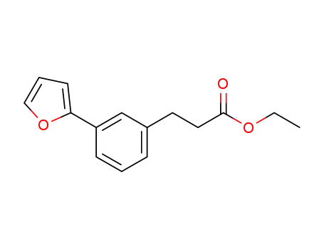 3-(3-furan-2-yl-phenyl)-propionic acid ethyl ester
