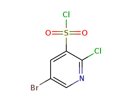 5-BROMO-2-CHLOROPYRIDINE-3-SULFONYL CHLORIDE