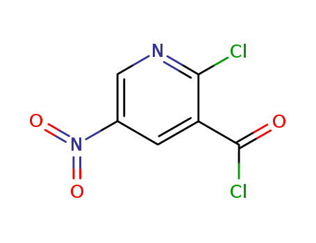 3-Pyridinecarbonyl chloride, 2-chloro-5-nitro-