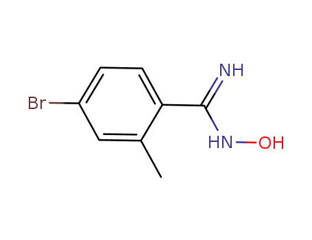 4-BROMO-N-HYDROXY-2-METHYL-BENZAMIDINECAS