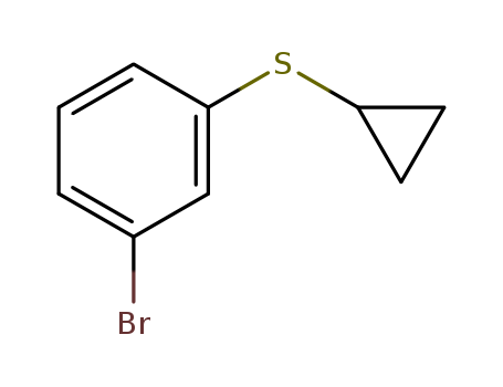 1-Bromo-3-cyclopropylthiobenzene