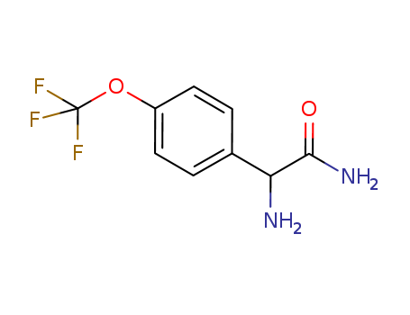 2-Amino-2-(4-(trifluoromethoxy)phenyl)acetamide 95+%