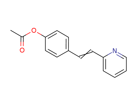 Phenol,4-[2-(2-pyridinyl)ethenyl]-, 1-acetate cas  1149-57-1