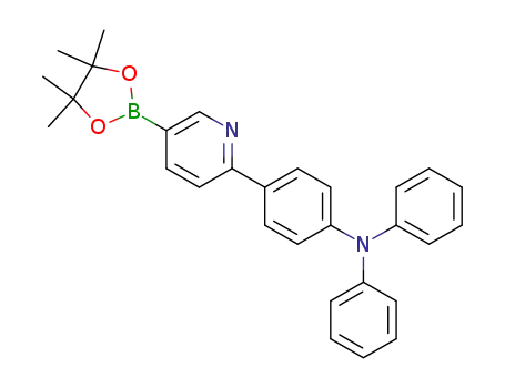 N,N-diphenyl-4-(5-(4,4,5,5-tetramethyl-1,3,2-dioxaborolan-2-yl)pyridin-2-yl)aniline