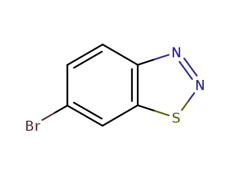 Molecular Structure of 31860-02-3 (1,2,3-Benzothiadiazole, 6-bromo-)