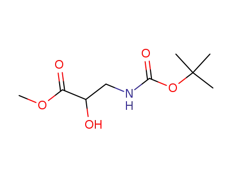 프로판산, 3-[[(1,1-디메틸에톡시)카르보닐]아미노]-2-히드록시-, 메틸