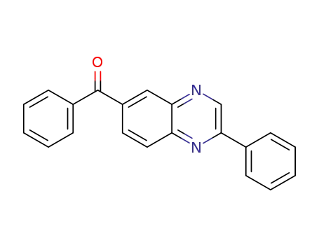 Molecular Structure of 1338368-84-5 ([2-(4-phenyl)quinoxalin-6-yl](phenyl)methanone)