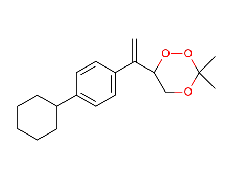 1,2,4-Trioxane, 6-[1-(4-cyclohexylphenyl)ethenyl]-3,3-dimethyl-