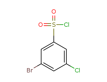 3-Bromo-5-chlorobenzene-1-sulfonyl chloride cas no. 1049026-36-9 98%