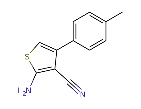 2-Amino-4-(4-methylphenyl)thiophene-3-carbonitrile