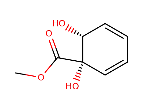2,4-Cyclohexadiene-1-carboxylic acid, 1,6-dihydroxy-, methyl ester,
(1S,6R)-