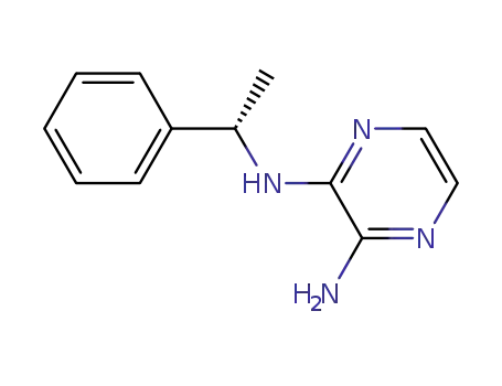 (S)-N<sub>2</sub>-(1-phenylethyl)pyrazine-2,3-diamine